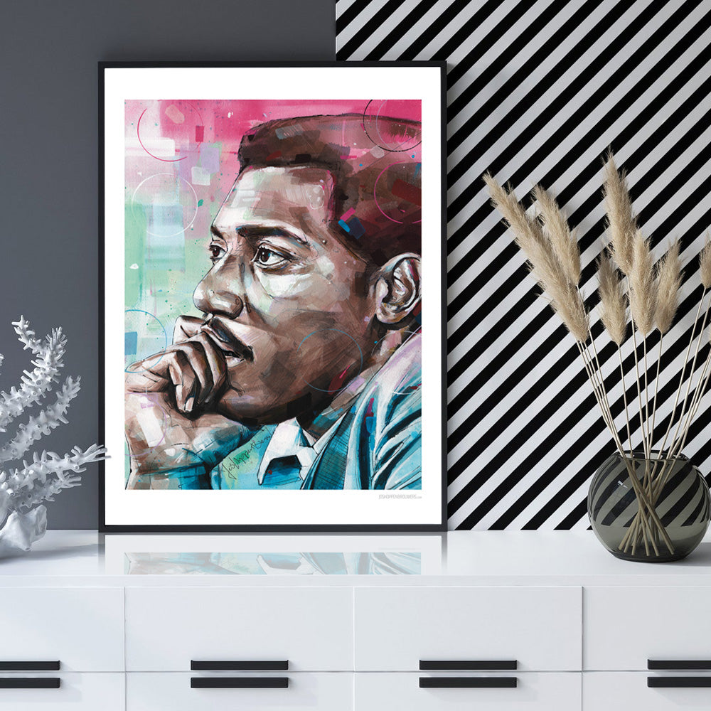 Otis Redding estampada