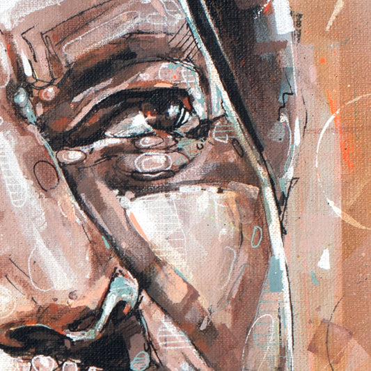 Eddie Vedder 02 Leinwand