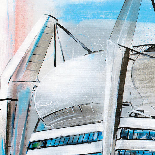 Eindhoven soccerstadium canvas