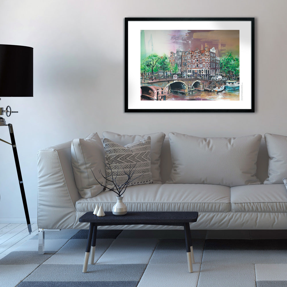 Amsterdam city print