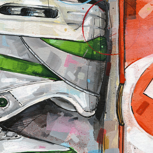 Nike Air Max 1 shoebox Patta green canvas