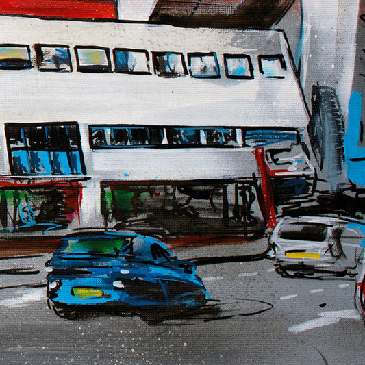 Stade de football d'Eindhoven imprimé