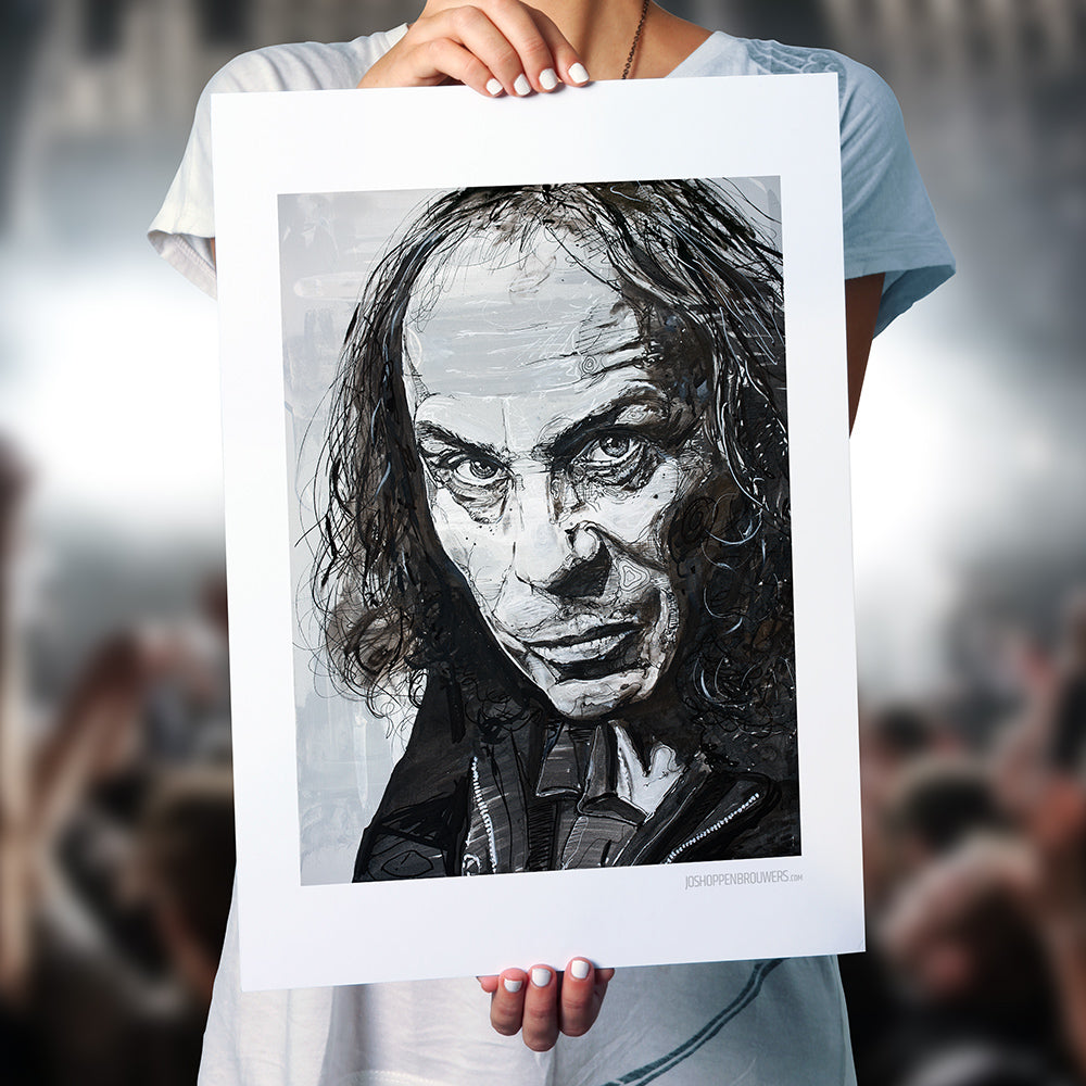 Ronnie James Dio art print