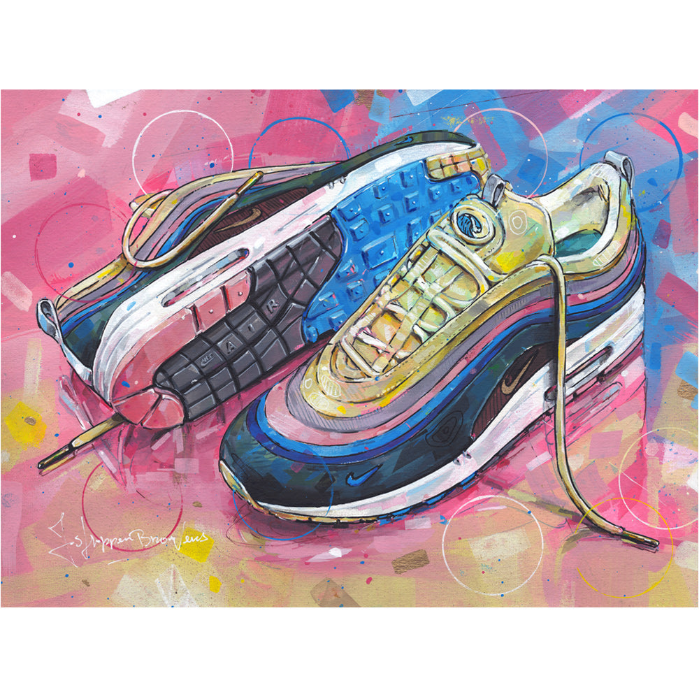 Nike Air Max 1 Sean Wotherspoon painting 40x30 cm