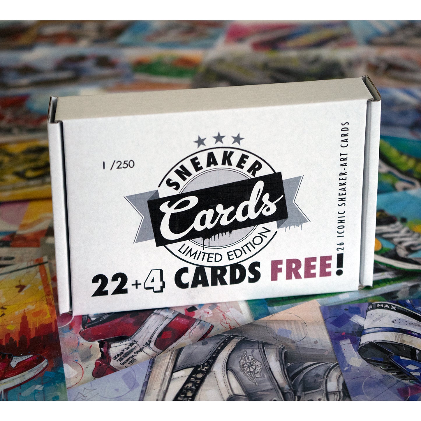 Collection de cartes postales de baskets