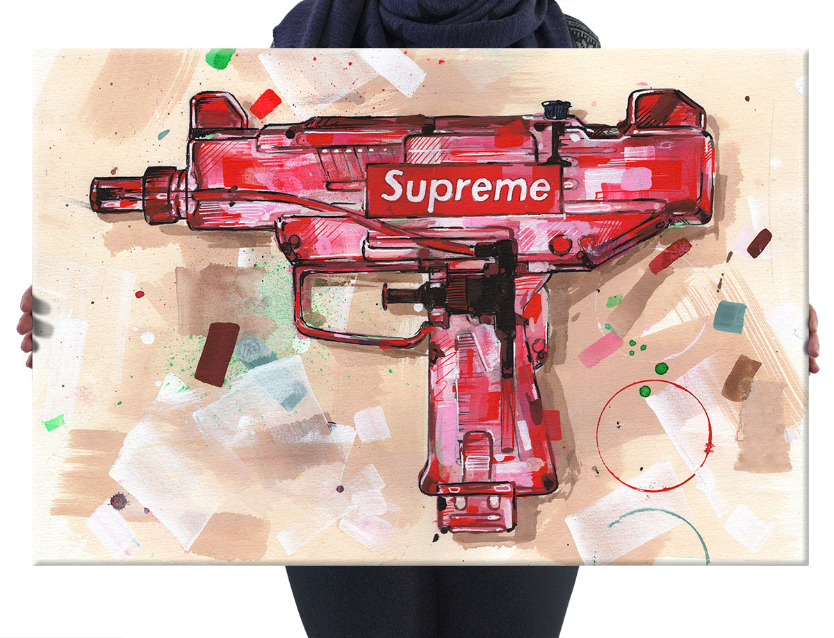 Waterpistol canvas