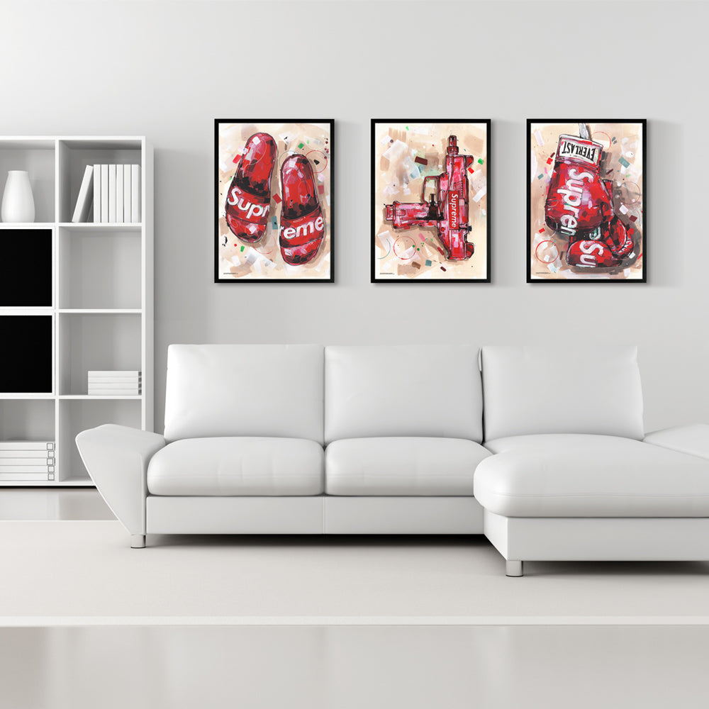Chancletas estampada