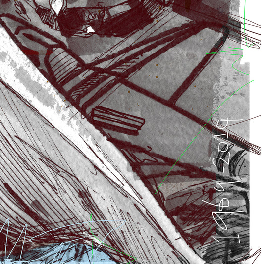 Keith Flint Leinwand