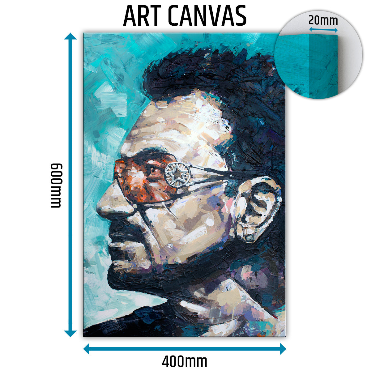 Bono Leinwand