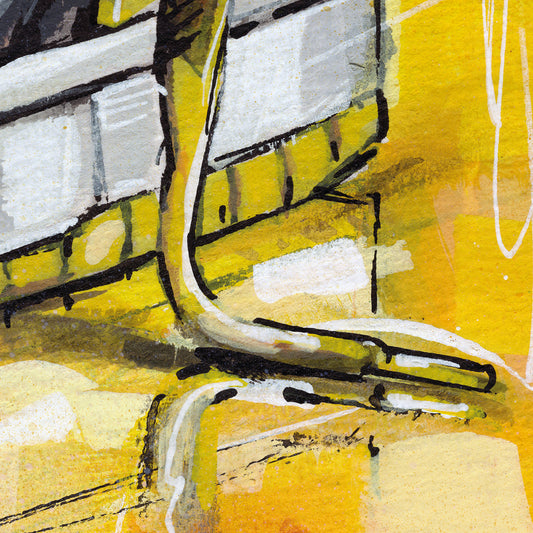 Nike Dunk high Bienenwabe Druck