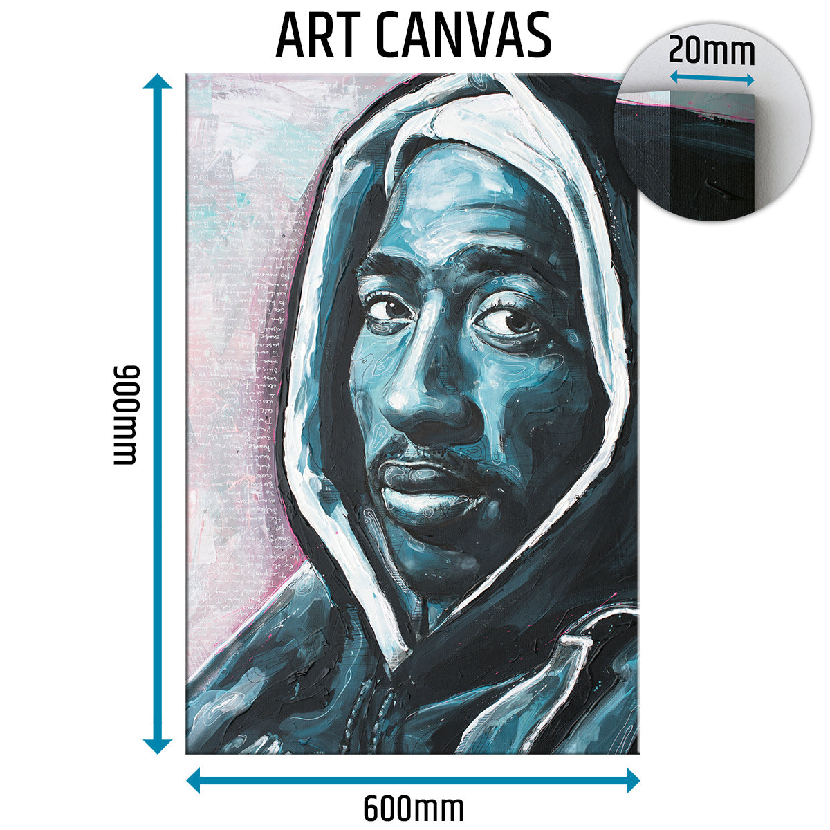2Pac 02 canvas
