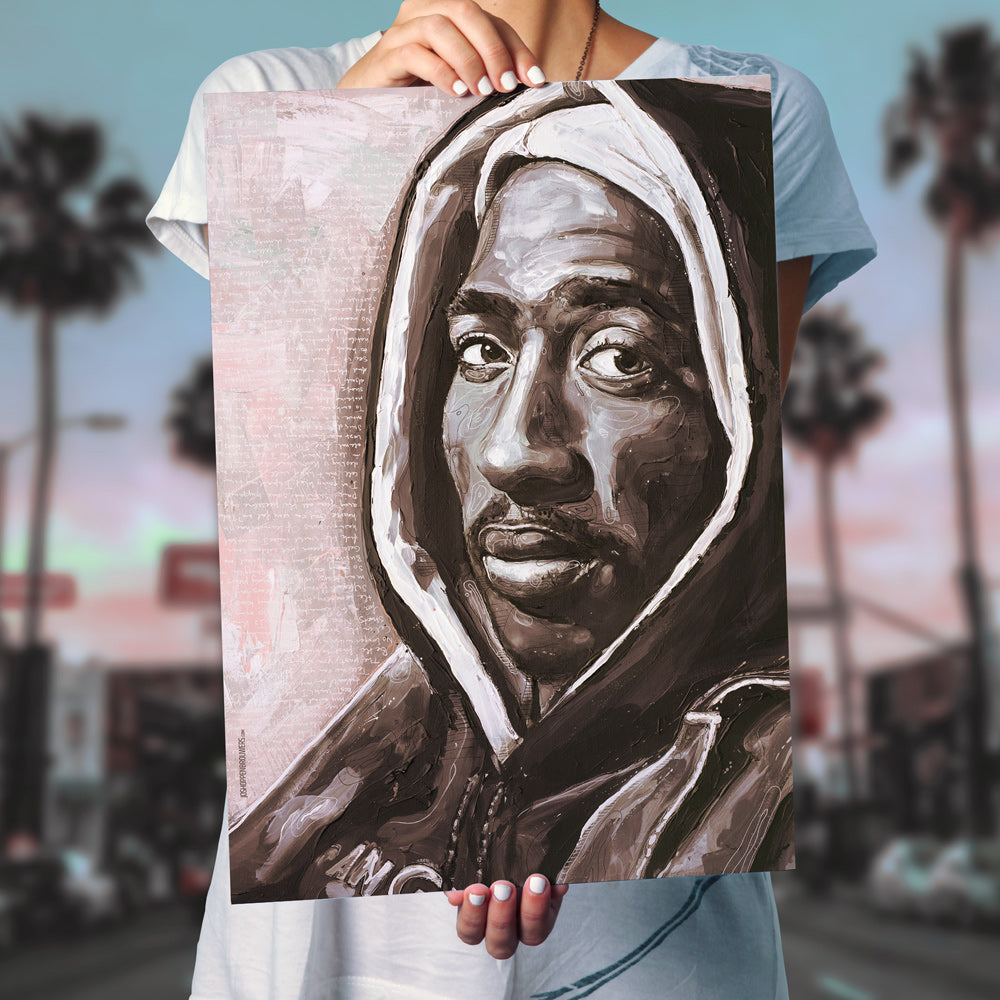 2Pac 01 estampado 50x70 cm