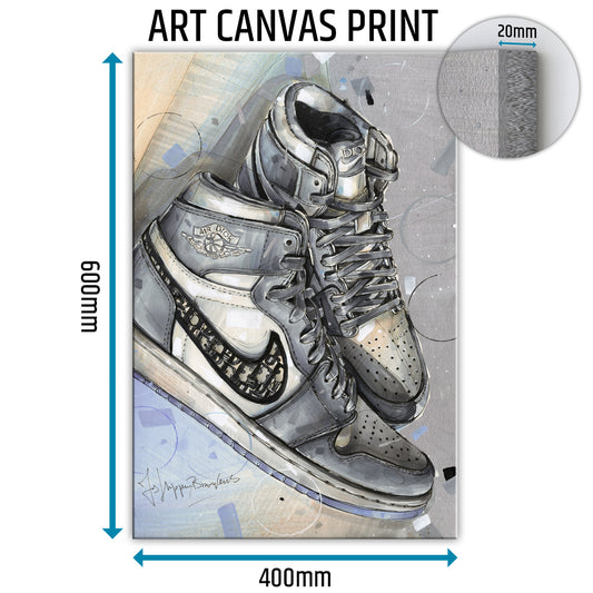 Nike Air Jordan 1 canvas 40x60 cm