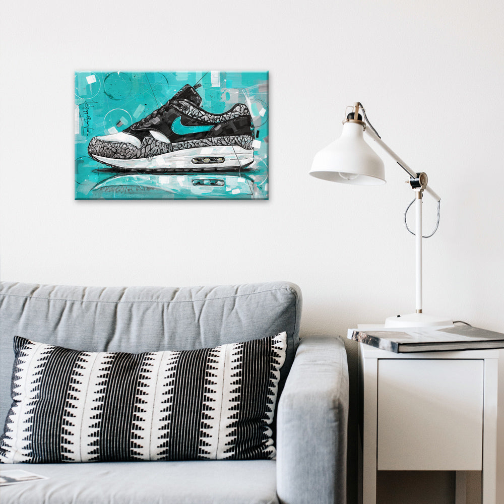 Nike Air Max 1 atmos elephant toile 60x40 cm