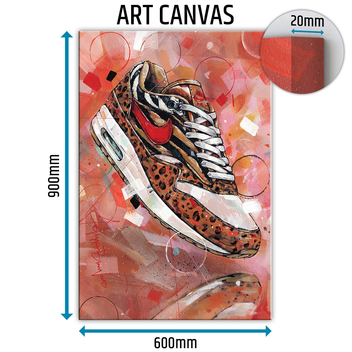 Nike Air Max 1 Animal pack 1.0 canvas