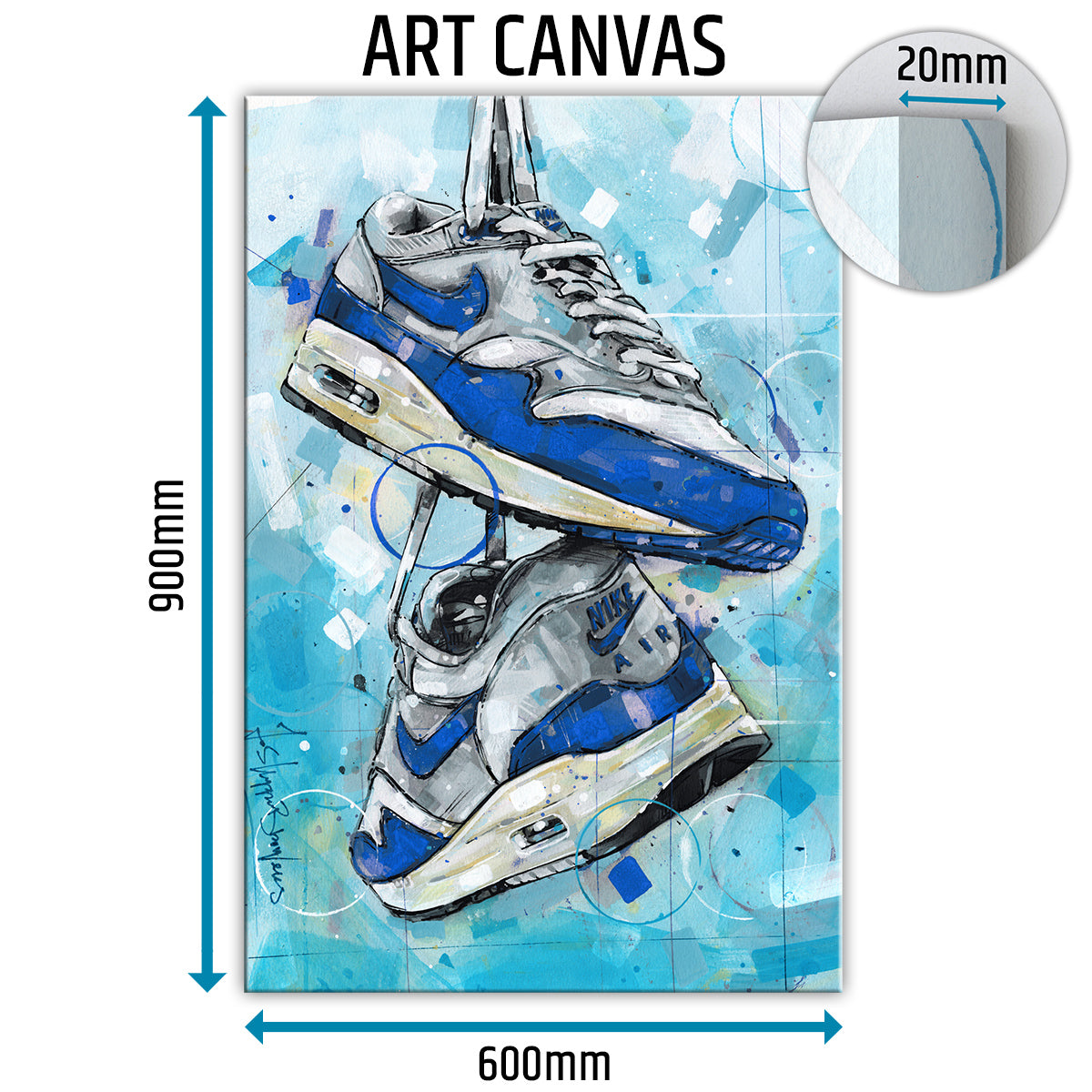 Nike Air Max 1 OG blue canvas