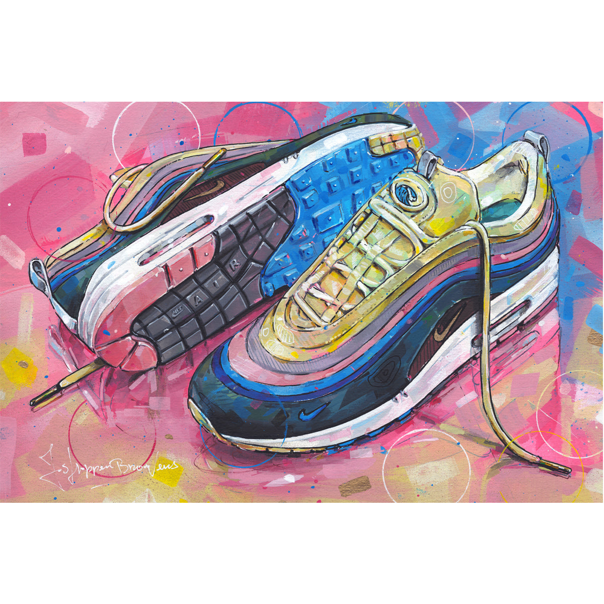 Nike Air Max 1 Sean Wotherspoon toile 60x40 cm