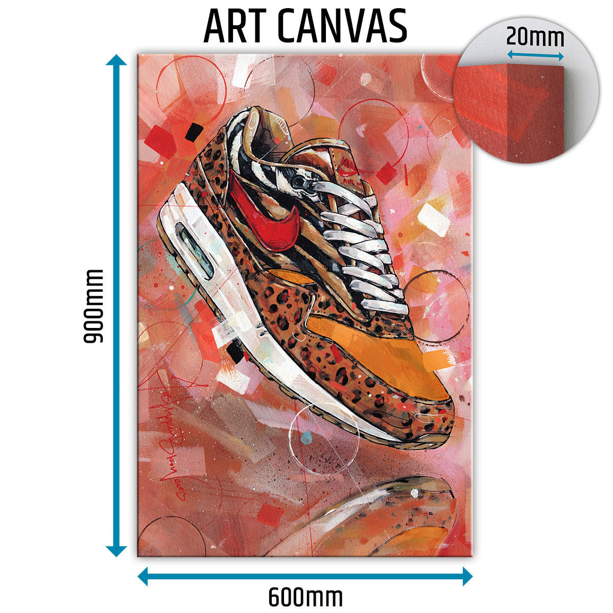 Nike Air Max 1 Animal pack 3.0 canvas