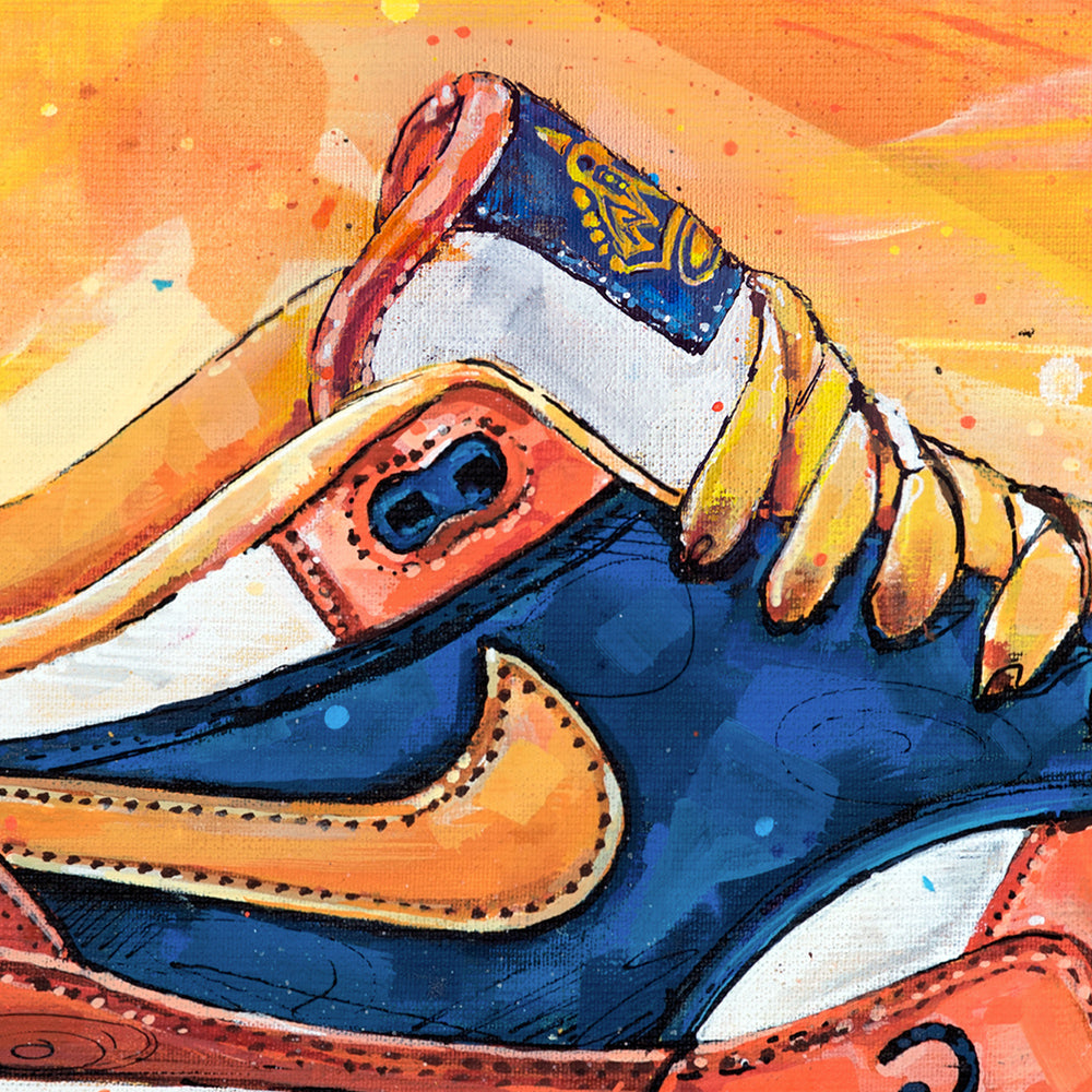 Nike Air Max 1 Parra Albert Heijn painting 60x50 cm GalleryKauffeld