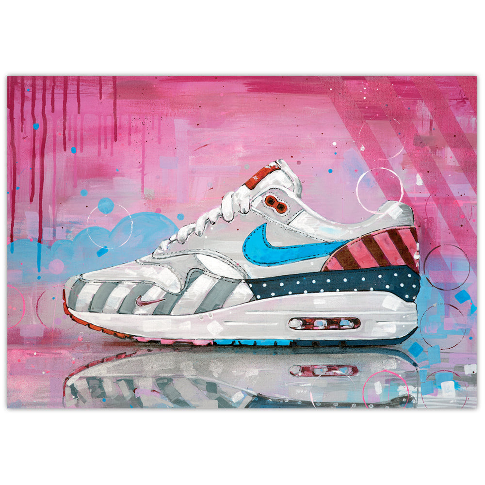 Nike Air Max 1 Piet Parra Druck 42x29,7 cm (A3)