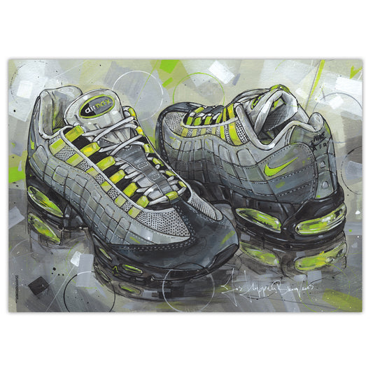 Nike Air Max 95 Neon Druck 