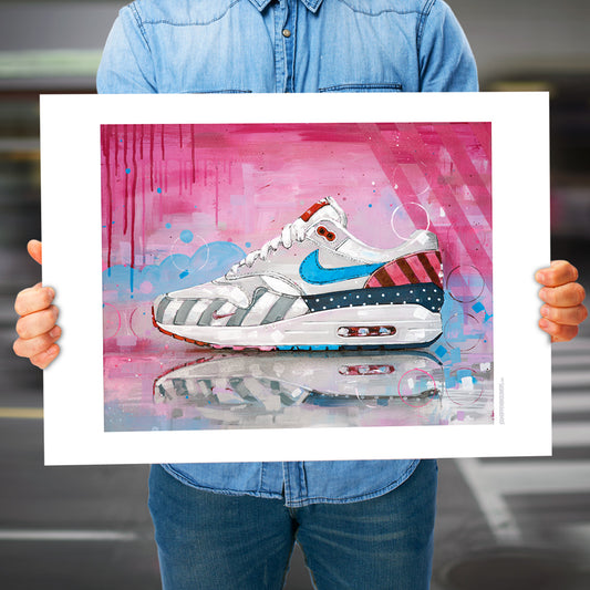 Nike Air Max 1 Piet Parra Druck 70x50 cm