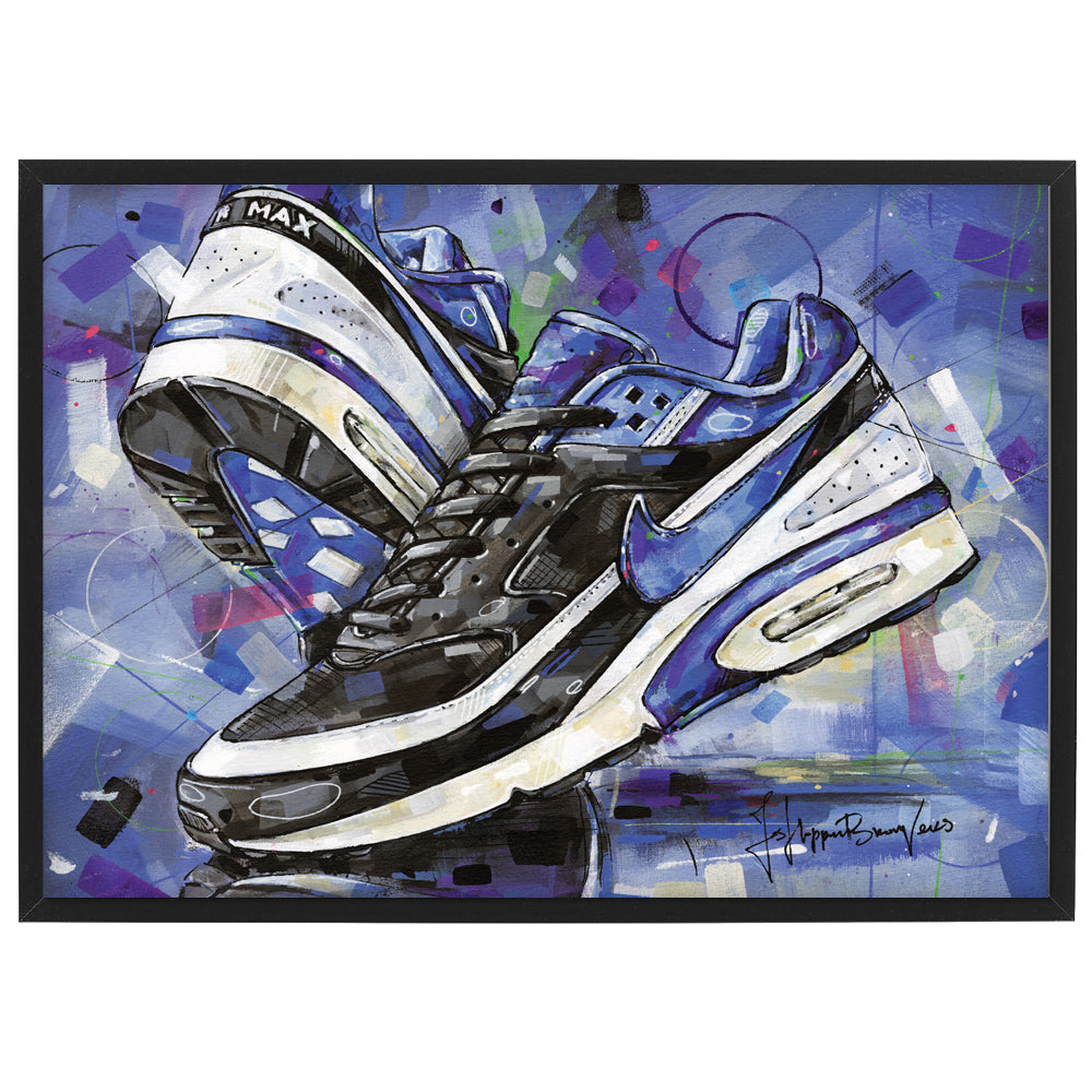 Nike Air Max classic BW black persian violet Druck