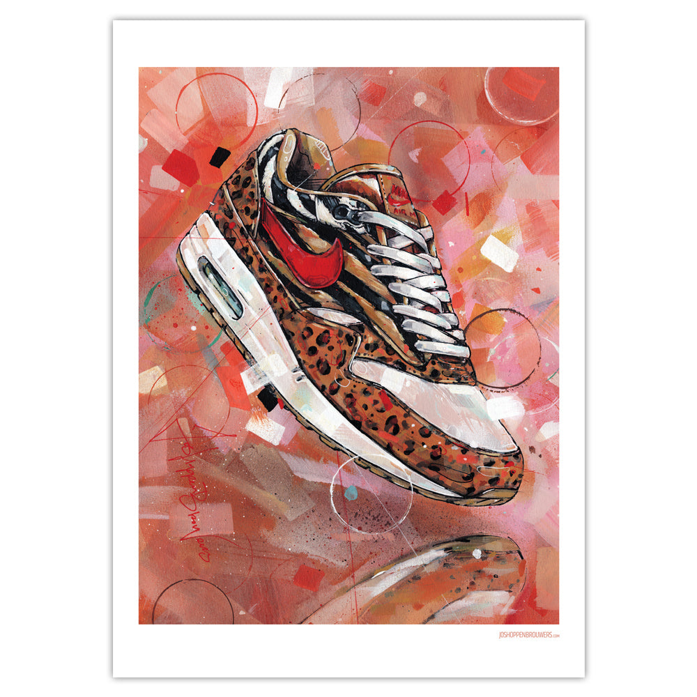 Nike Air Max 1 Animal pack 1.0 estampado 50x70 cm