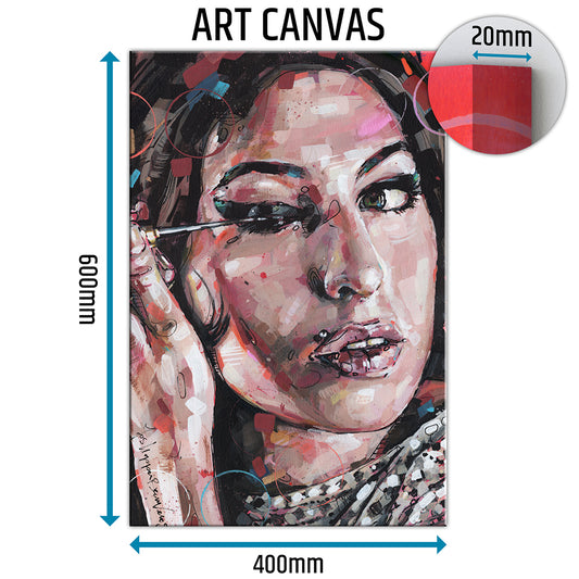 Amy Winehouse 02 canvas 40x60 cm