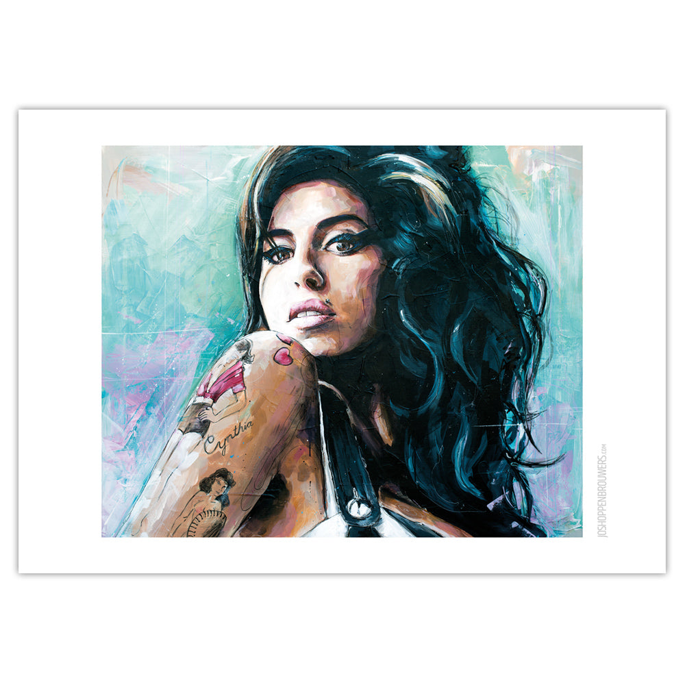 Amy Winehouse 01 Druck 70x50 cm