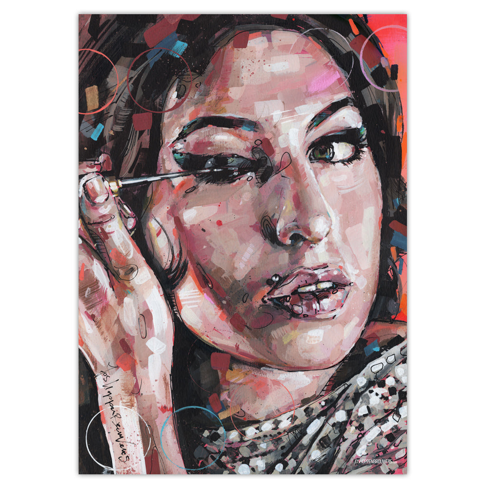 Amy Winehouse 02 print 50x70 cm