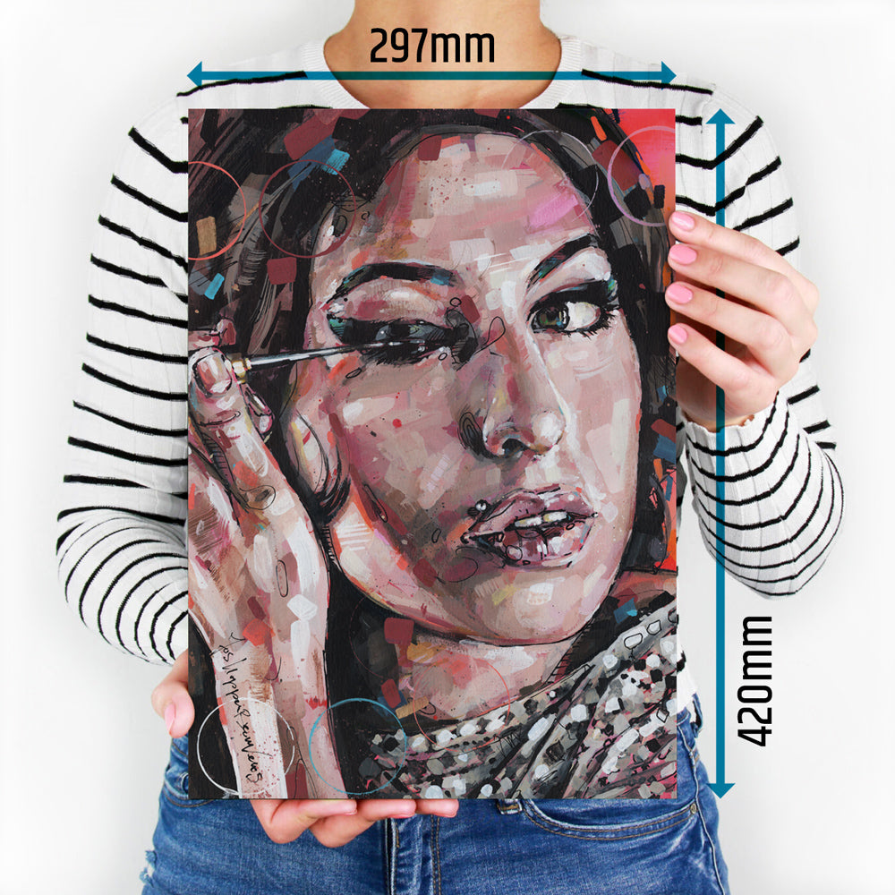 Amy Winehouse 02 print 29,7x42 cm (A3)