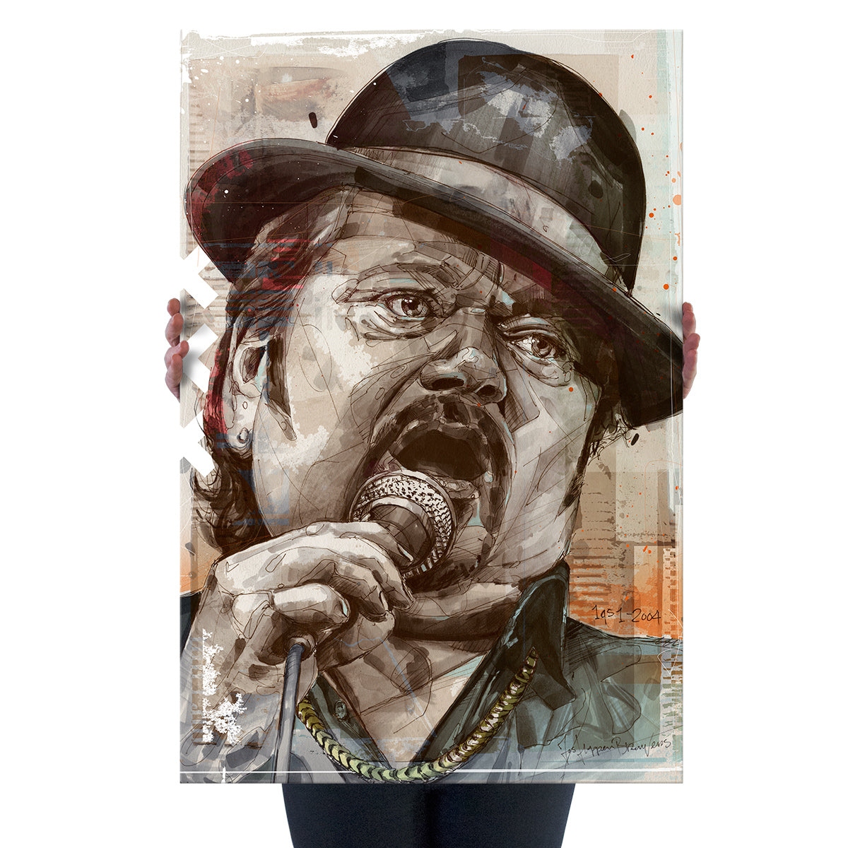 André Hazes 02 Leinwand