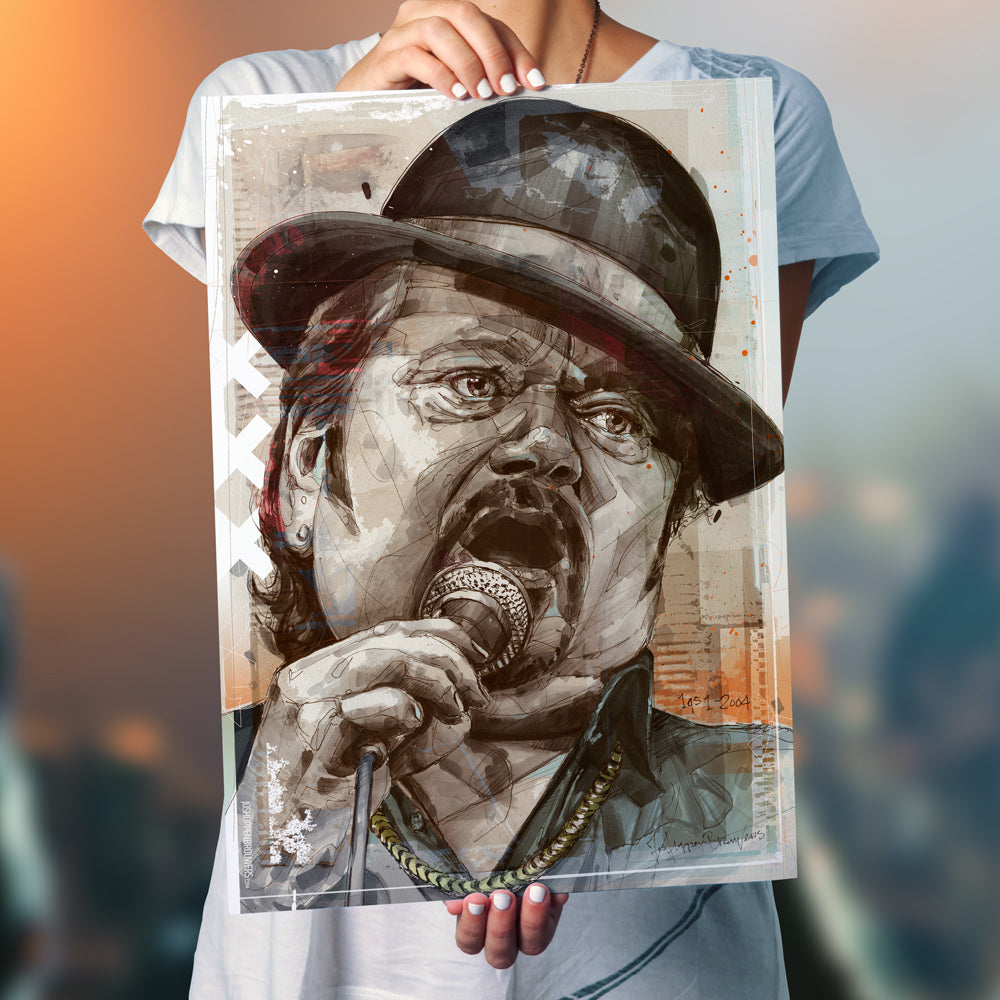 André Hazes 02 estampado 50x70 cm