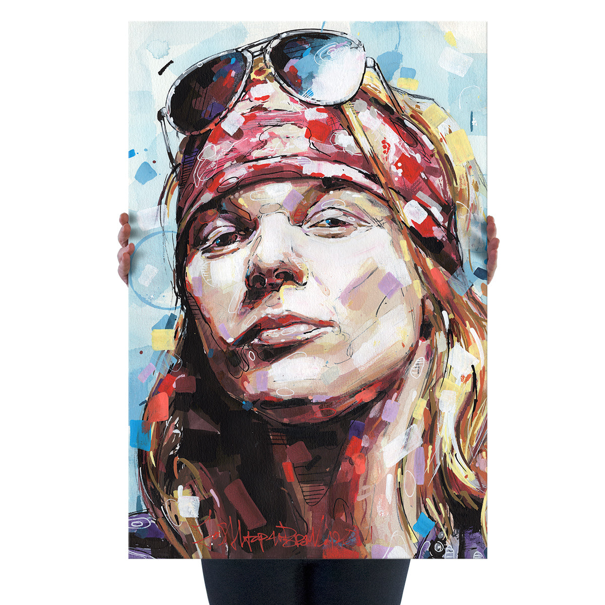 Axl Rose toile