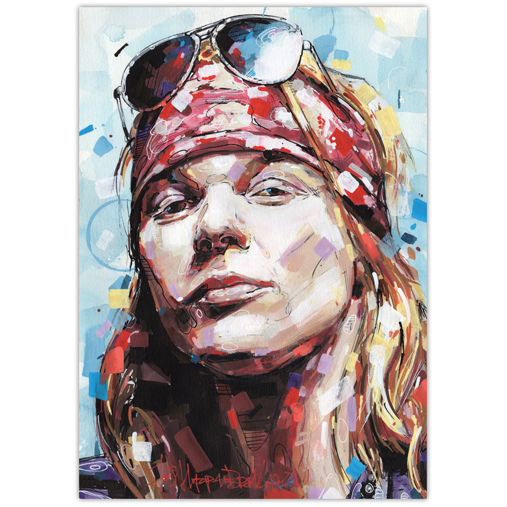 Axl Rose print 29,7x42 cm (A3)