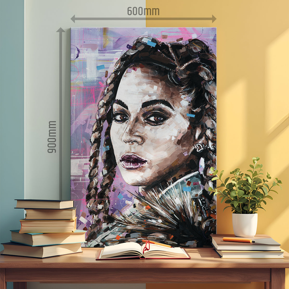Beyoncé Leinwand 40x60 cm