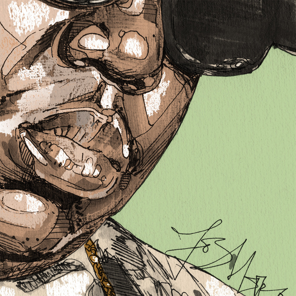 Biggie 02 estampado 29,7x42 cm (A3)