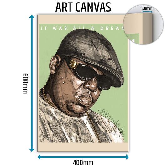 Biggie 02 canvas 40x60 cm