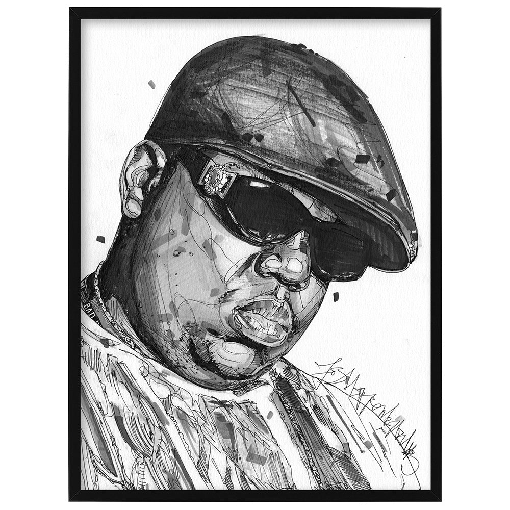 Biggie schilderij 29,7x42 cm