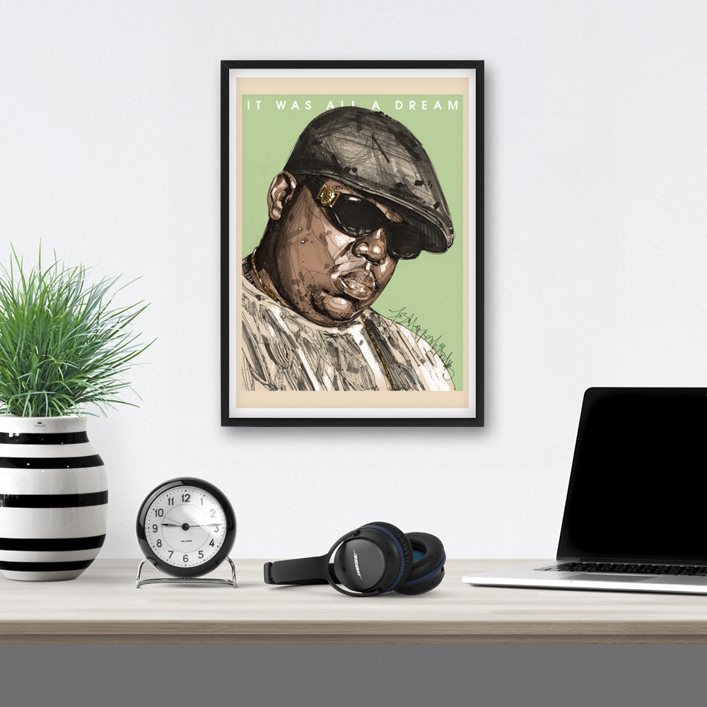 Biggie 02 estampado 29,7x42 cm (A3)