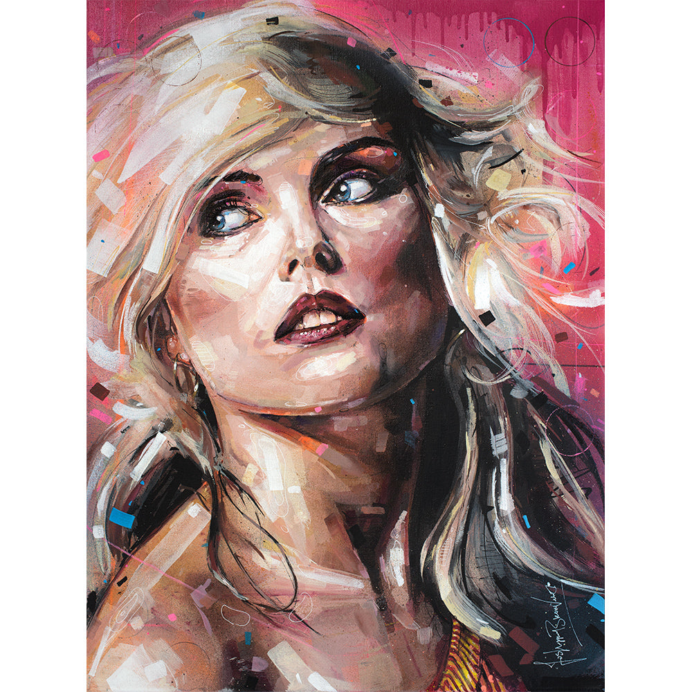 Debbie Harry - Blondie Malerei 60x80 cm