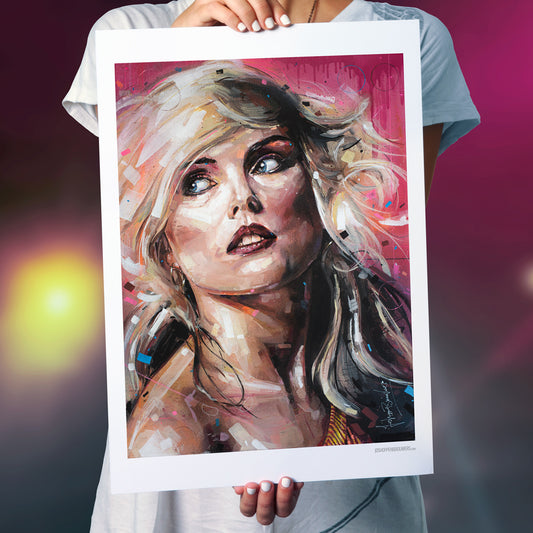 Blondie Druck 50x70 cm