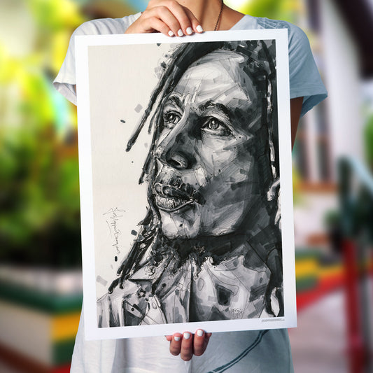 Bob Marley 03 Druck 50x70 cm