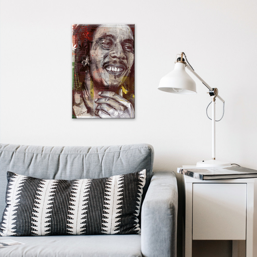 Bob Marley 01 Leinwand 40x60 cm