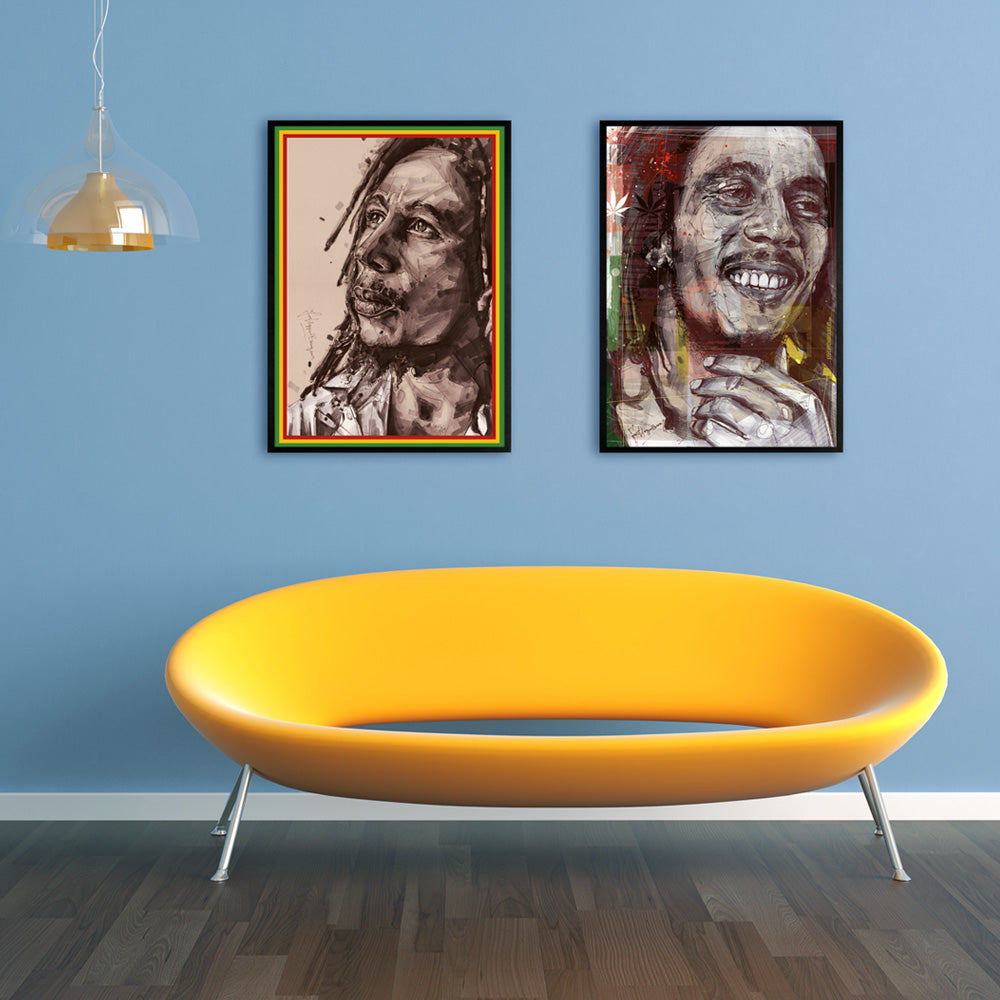 Bob Marley 02 Druck 50x70 cm