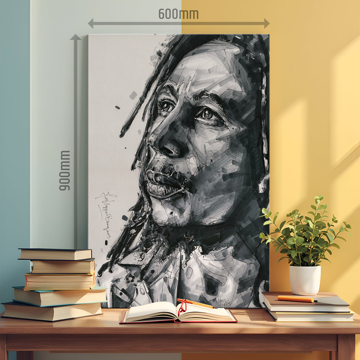 Bob Marley 03 toile