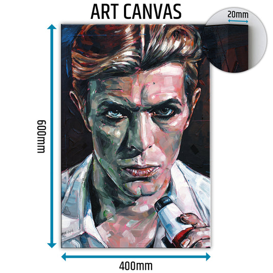 David Bowie 03 Leinwand 40x60 cm