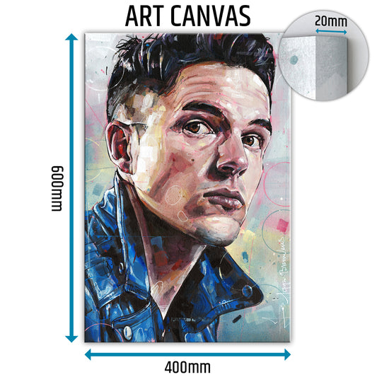 Brandon Flowers canvas 40x60 cm