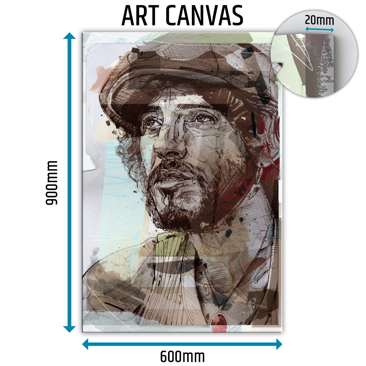 Bruce Springsteen 02 toile 